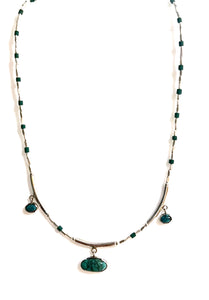 Australian Handmade Turquoise Necklace with Sterling Silver