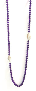 Australian Handmade Purple Necklace with Amethyst