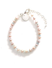 Load image into Gallery viewer, Australian Handmade Pink Necklace with Morganite and Natural Colour Pink Pearls

