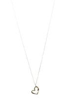 Load image into Gallery viewer, Sterling Silver Chain with Sterling Silver Heart
