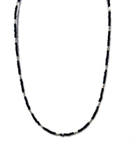 Load image into Gallery viewer, Australian Handmade Blue Necklace with Blue Goldstone and Sterling Silver
