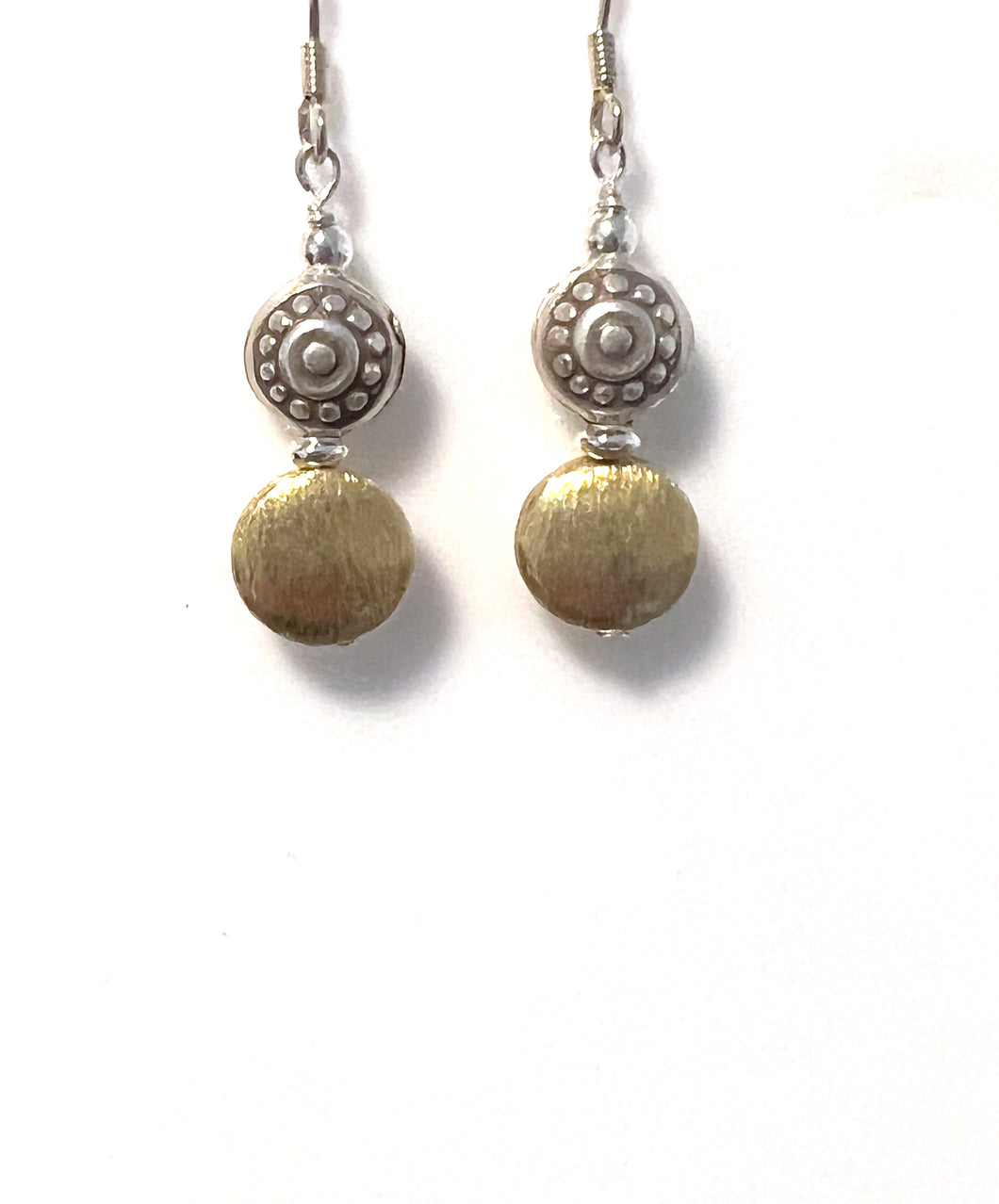 Gold Plated Sterling Silver Earrings