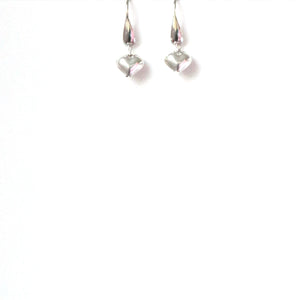 Sterling Silver Earrings with Hearts