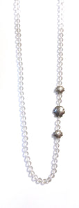 Australian Handmade Crystal Quartz Necklace with Sterling Silver