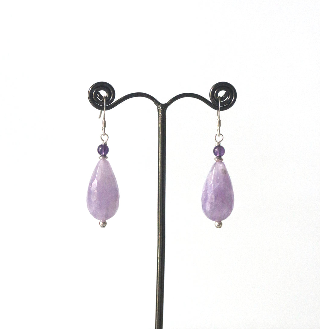 Light purple deals earrings