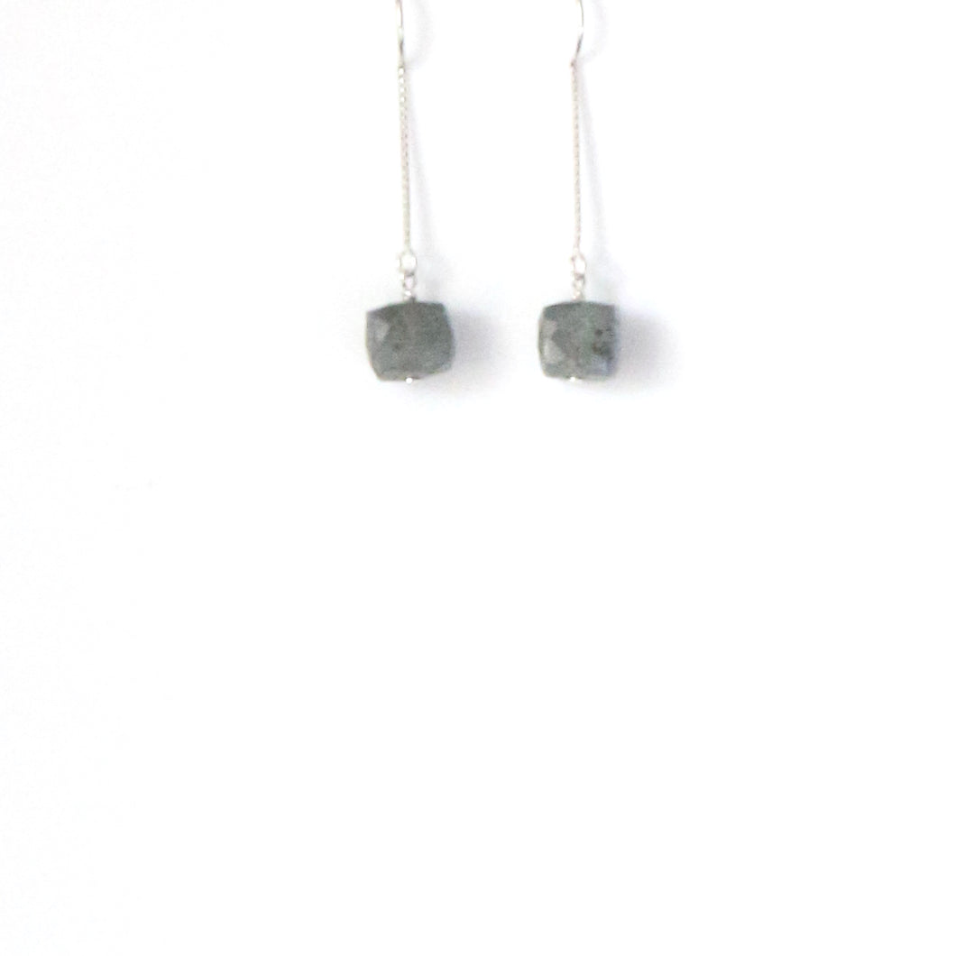 Green clearance labradorite earrings